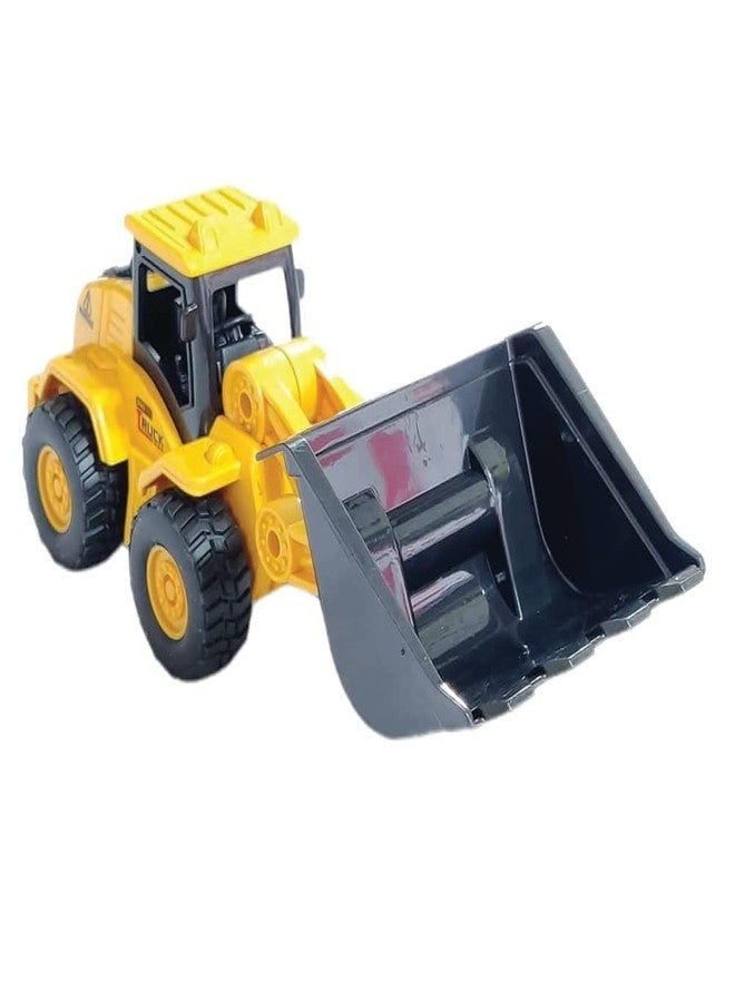 VARIYA ENTERPRISE Unbreakable Construction Vehicles for Kids Pretend Play Toy Trucks Bulldozer Play Set Building Vehicles Set for Kids 3-14 Years Excavator (210-13) - Image 5